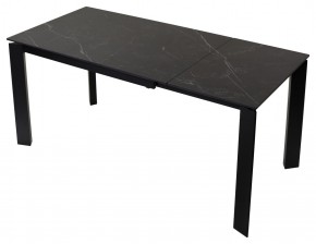 Стол CORNER 120 MATT BLACK MARBLE SOLID CERAMIC / BLACK, ®DISAUR в Челябинске - chelyabinsk.mebel24.online | фото 4