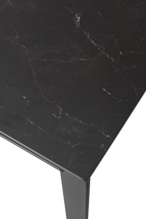 Стол CORNER 120 MATT BLACK MARBLE SOLID CERAMIC / BLACK, ®DISAUR в Челябинске - chelyabinsk.mebel24.online | фото 5