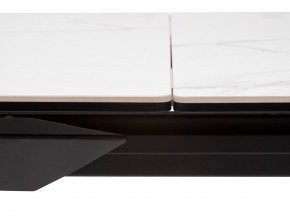 Стол CREMONA 140 MATTE STATUARIO Белый мрамор матовый, керамика/ черный каркас, ®DISAUR в Челябинске - chelyabinsk.mebel24.online | фото 4