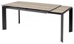 Стол CREMONA 180 KL-61 Под дерево, итальянская керамика / черный каркас, ®DISAUR в Челябинске - chelyabinsk.mebel24.online | фото 7