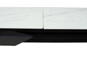 Стол CREMONA 180 KL-99 Белый мрамор матовый, итальянская керамика / черный каркас, ®DISAUR в Челябинске - chelyabinsk.mebel24.online | фото 12