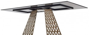 Стол ENNA 220 KL-188 Контрастный мрамор матовый, итальянская керамика/ каркас цвета шампань, ®DISAUR в Челябинске - chelyabinsk.mebel24.online | фото 12