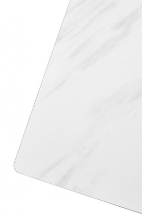 Стол FONDI 180 MARBLES KL-99 Белый мрамор матовый, итальянская керамика/ черный каркас, ®DISAUR в Челябинске - chelyabinsk.mebel24.online | фото 6