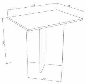 Стол журнальный Cross СЖ4 в Челябинске - chelyabinsk.mebel24.online | фото 2