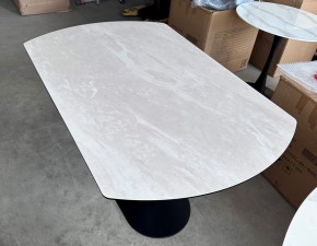 Стол KAI 140 TL-109 поворотная система раскладки, испанская керамика / Темно-серый / Черный, ®DISAUR в Челябинске - chelyabinsk.mebel24.online | фото 7