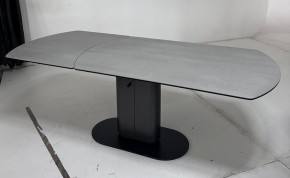 Стол KAI 140 TL-58 поворотная система раскладки, испанская керамика / Темно-серый / Черный, ®DISAUR в Челябинске - chelyabinsk.mebel24.online | фото 4