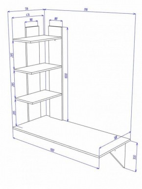 Стол компьютерный Домино Cross СтТ5 в Челябинске - chelyabinsk.mebel24.online | фото 2