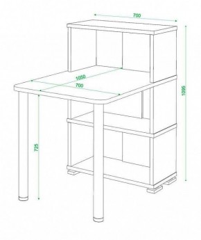 Стол компьютерный Домино СБ-10М3 в Челябинске - chelyabinsk.mebel24.online | фото 3