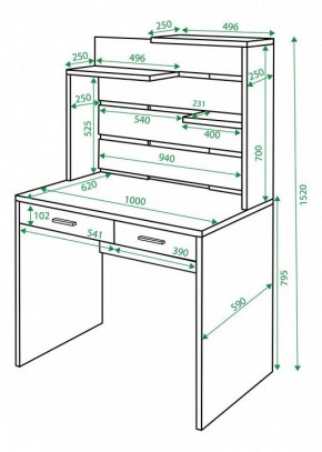 Стол компьютерный Домино СП-22 в Челябинске - chelyabinsk.mebel24.online | фото 2
