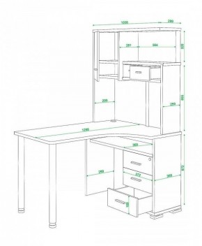 Стол компьютерный Домино СР-130 в Челябинске - chelyabinsk.mebel24.online | фото 5