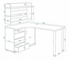 Стол компьютерный Домино СР-145М в Челябинске - chelyabinsk.mebel24.online | фото 5
