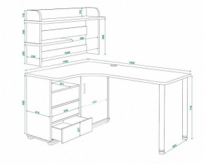 Стол компьютерный Домино СР-145М в Челябинске - chelyabinsk.mebel24.online | фото 5