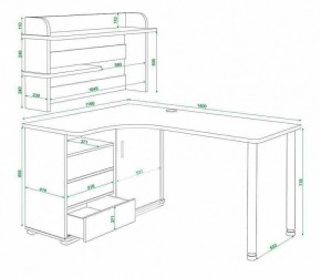 Стол компьютерный Домино СР-145М в Челябинске - chelyabinsk.mebel24.online | фото 5