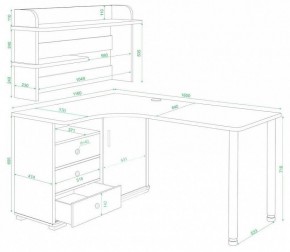 Стол компьютерный Домино СР-165М в Челябинске - chelyabinsk.mebel24.online | фото 5