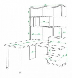 Стол компьютерный Домино СР-420130 в Челябинске - chelyabinsk.mebel24.online | фото 4