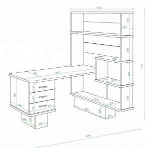 Стол компьютерный Домино СР-520 в Челябинске - chelyabinsk.mebel24.online | фото 2