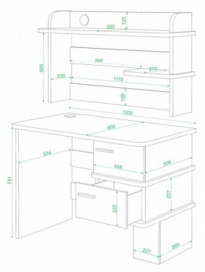 Стол компьютерный СД-15 в Челябинске - chelyabinsk.mebel24.online | фото 2