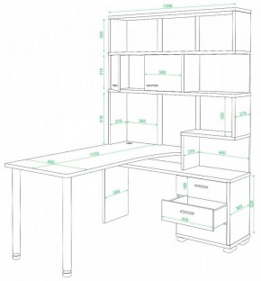Стол компьютерный СР-420/170 в Челябинске - chelyabinsk.mebel24.online | фото 2