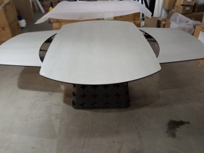 Стол LORENS 150 TL-58 поворотная система раскладки, испанская керамика / Темно-серый, ®DISAUR в Челябинске - chelyabinsk.mebel24.online | фото 2