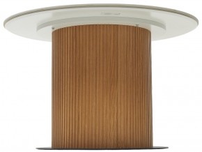 Стол MESA D120 цвет БЕЛЫЙ МРАМОР M326 / Каркас OAK, ®DISAUR в Челябинске - chelyabinsk.mebel24.online | фото 8