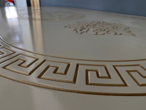 Стол овальный раскладной Милан (лапа-ножки) в Челябинске - chelyabinsk.mebel24.online | фото 3