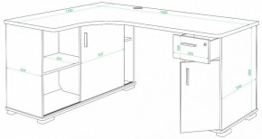 Стол письменный Домино СР-140М в Челябинске - chelyabinsk.mebel24.online | фото 2