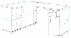 Стол письменный Домино СР-160М в Челябинске - chelyabinsk.mebel24.online | фото 2