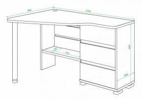 Стол письменный Домино СР-322С в Челябинске - chelyabinsk.mebel24.online | фото 2