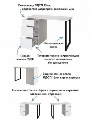 Стол письменный Эконом стандарт С-401 в Челябинске - chelyabinsk.mebel24.online | фото 6