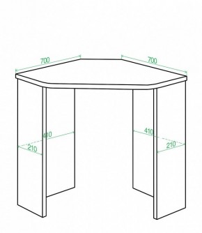 Стол письменный Нельсон Lite СКЛ-Угл70 в Челябинске - chelyabinsk.mebel24.online | фото 2