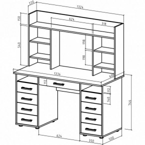 Стол письменный Остин-14Я в Челябинске - chelyabinsk.mebel24.online | фото 2