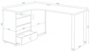 Стол письменный СР-145СМ в Челябинске - chelyabinsk.mebel24.online | фото 2