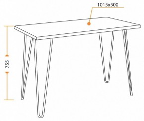 Стол письменный WD-06 в Челябинске - chelyabinsk.mebel24.online | фото 5