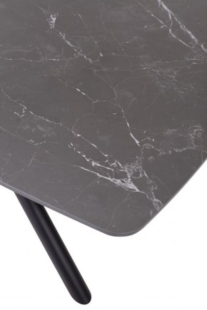 Стол RIVOLI 140 MATT BLACK MARBLE SOLID CERAMIC / BLACK, ®DISAUR в Челябинске - chelyabinsk.mebel24.online | фото 10