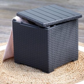 Стол с функцией хранения Виго (Vigo storage box) графит в Челябинске - chelyabinsk.mebel24.online | фото 1