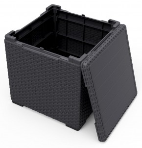 Стол с функцией хранения Виго (Vigo storage box) графит в Челябинске - chelyabinsk.mebel24.online | фото 3