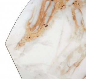 Стол TERAMO 135 GLOSS GRAND JADE SOLID CERAMIC, керамика, поворотн.механизм / Черный каркас, ®DISAUR в Челябинске - chelyabinsk.mebel24.online | фото 13