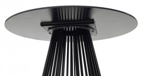 Стол TERNI 120 MATT BLACK MARBLE SOLID CERAMIC Черный мрамор матовый, керамика /Черн.каркас, ®DISAUR в Челябинске - chelyabinsk.mebel24.online | фото 6