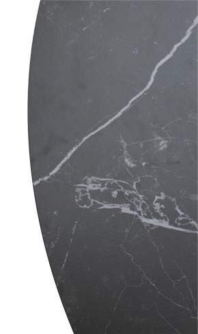 Стол TERNI 120 MATT BLACK MARBLE SOLID CERAMIC Черный мрамор матовый, керамика /Черн.каркас, ®DISAUR в Челябинске - chelyabinsk.mebel24.online | фото 9