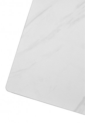 Стол VASTO 180 MARBLES KL-99 Белый мрамор матовый, итальянская керамика/ черный каркас, ®DISAUR в Челябинске - chelyabinsk.mebel24.online | фото 7