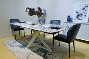 Стол VICENZA 220 BULGARI WHITE, керамика / белый, ®DISAUR в Челябинске - chelyabinsk.mebel24.online | фото 12