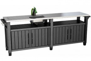 Столик для барбекю 415 Л (Unity Chef 415 L) графит в Челябинске - chelyabinsk.mebel24.online | фото 3