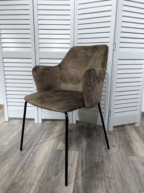 Стул AMARETTO VBP208 античный серо-бежевый/ черный каркас, М-City в Челябинске - chelyabinsk.mebel24.online | фото 1