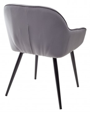 Стул BREEZE BLUVEL-14 GREY, велюр / черный каркас М-City в Челябинске - chelyabinsk.mebel24.online | фото 2
