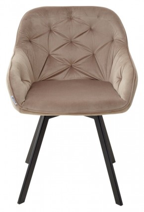 Стул GALE 360 град. поворот. BLUVEL-40 BEIGE, велюр/ черный каркас, М-City в Челябинске - chelyabinsk.mebel24.online | фото 6