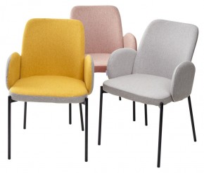 Стул NIKKI VF109 розовый / VF110 брусничный М-City в Челябинске - chelyabinsk.mebel24.online | фото 2