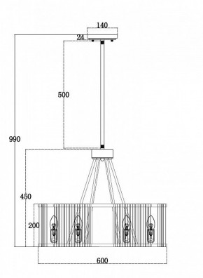 Светильник на штанге Maytoni Solar MOD087PL-06G в Челябинске - chelyabinsk.mebel24.online | фото 4