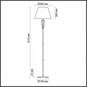 Торшер Lumion Loraine 3733/1F в Челябинске - chelyabinsk.mebel24.online | фото 5