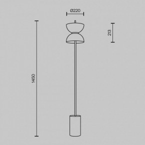 Торшер Maytoni Kyoto MOD178FL-L11B3K в Челябинске - chelyabinsk.mebel24.online | фото 3