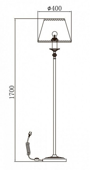 Торшер Maytoni Soffia RC093-FL-01-R в Челябинске - chelyabinsk.mebel24.online | фото 3